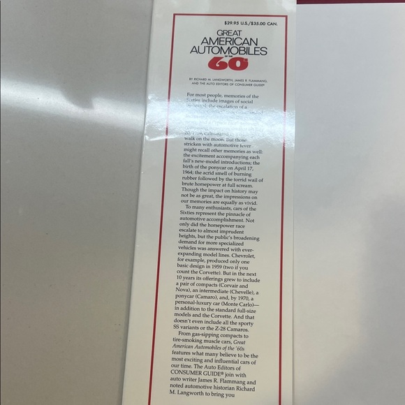 Great American Automobiles of the 60s Book Coffee Table - Picture 3 of 10